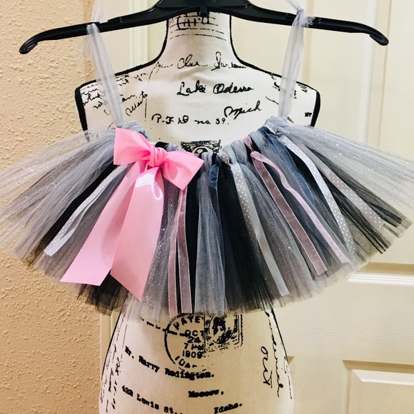 BLACK DIAMOND couture tutu skirt - Picture 1 of 5